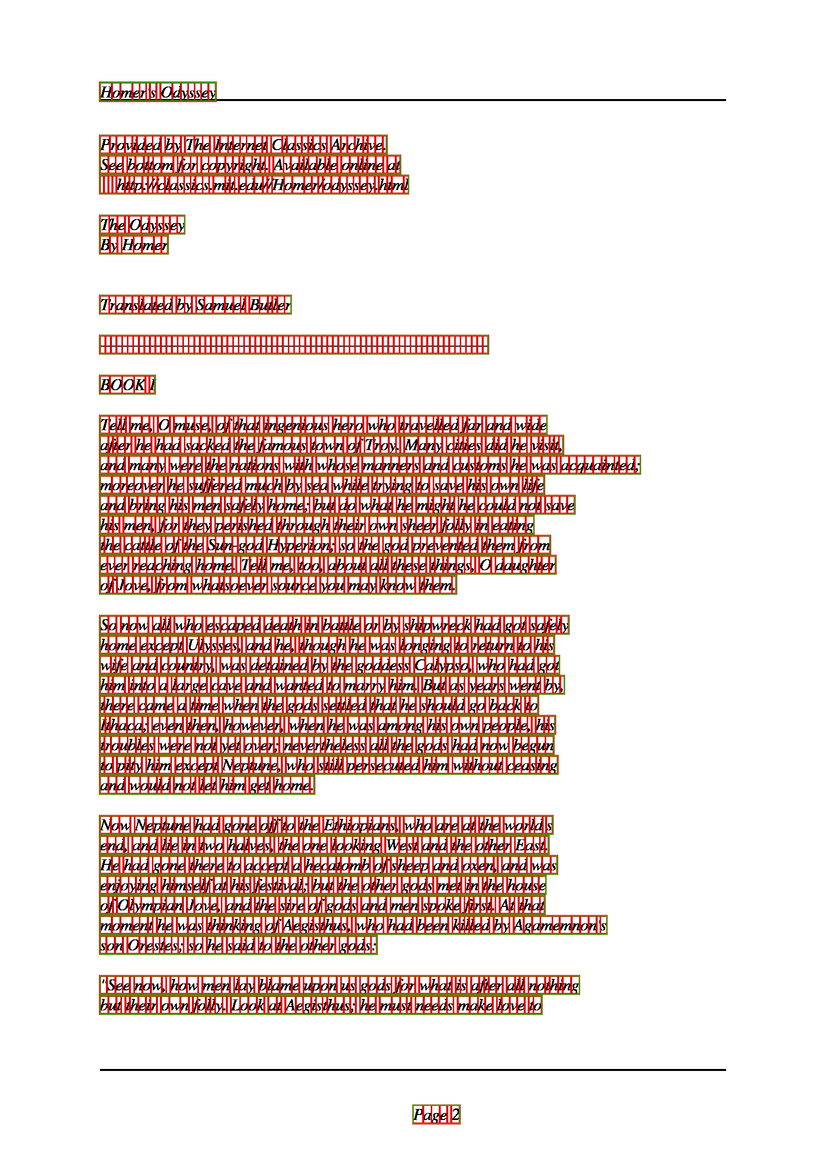 Text Processing Sample
